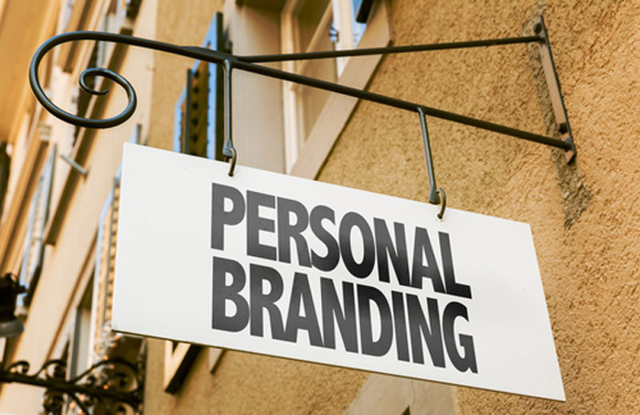 sign reading personal branding